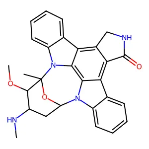 Staurosporine HCl structure