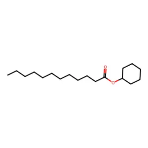 Cyclohexyl laurate structure