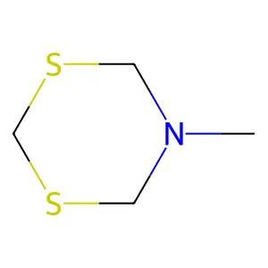 dihydro-5-methyl-4H-1,3,5-dithiazine structure