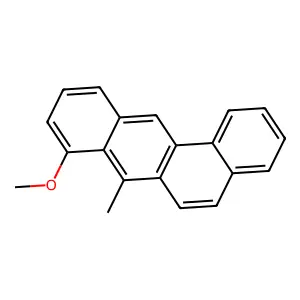 BENZ(a)ANTHRACENE, 8-METHOXY-7-METHYL- structure
