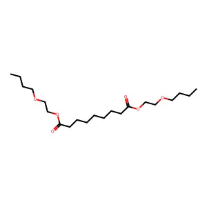 Bis(2-butoxyethyl) azelate structure