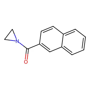 Aziridine, 1-(2-naphthoyl)- structure