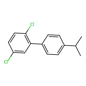 2,5-Dichloro-4'-(propan-2-yl)-1,1'-biphenyl structure