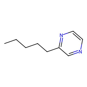 Pentylpyrazine structure