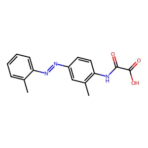 Oxalyl-o-aminoazotoluene structure