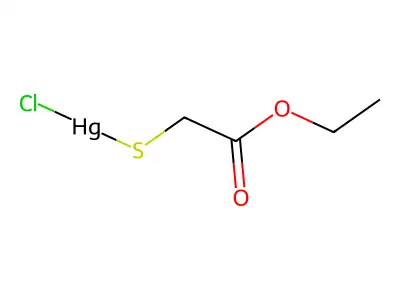 Chemical Compound (C4H7ClHgO2S) structure