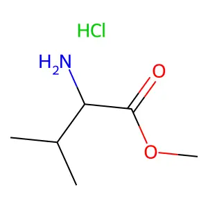 Methyl valinate hydrochloride structure