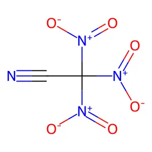Trinitroacetonitrile structure