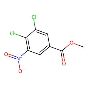 Methyl 3,4-dichloro-5-nitrobenzoate structure