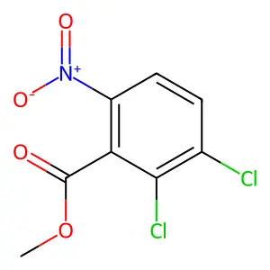 Benzoic acid, 2,3-dichloro-6-nitro-, methyl ester structure