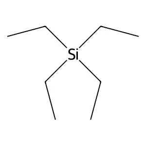 Tetraethylsilane structure