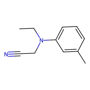2-(Ethyl(3-methylphenyl)amino)acetonitrile structure