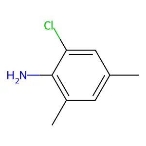 2-Chloro-4,6-dimethylaniline structure