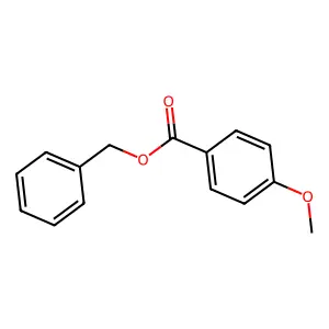 Benzyl 4-methoxybenzoate structure