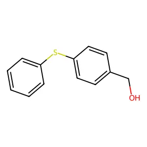 p-(Phenylthio)benzyl alcohol structure