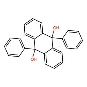 9,10-Anthracenediol, 9,10-dihydro-9,10-diphenyl- structure