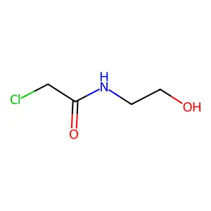2-Chloro-N-(2-hydroxyethyl)acetamide structure