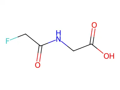 Monofluoroacetylglycine structure