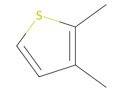 2,3-Dimethylthiophene structure