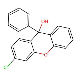 O,O-Diethyl O-(1-ethyl-6-methyl-2-oxo-1,2-dihydropyridin-4-yl) phosphorothioate structure