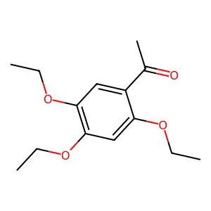 Methyl 2,4,5-triethoxyphenyl ketone structure