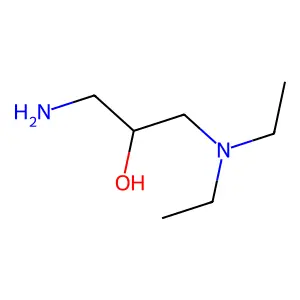 1-Amino-3-(diethylamino)propan-2-ol structure