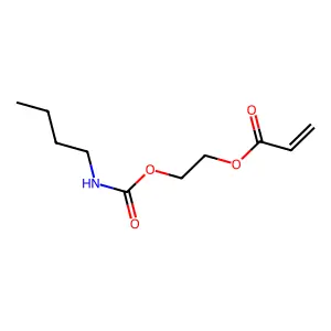 2-Acryloyloxyethyl butylcarbamate structure