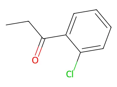 o-Chloropropiophenone structure
