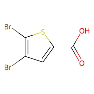 4,5-Dibromothenoic acid structure