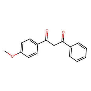 1,3-Propanedione, 1-(4-methoxyphenyl)-3-phenyl- structure
