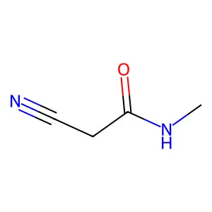 2-Cyano-N-methylacetamide structure