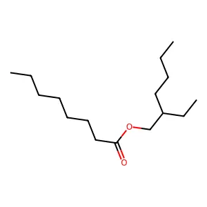 2-Ethylhexyl caprylate structure