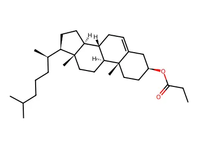 Cholesteryl n-propionate structure