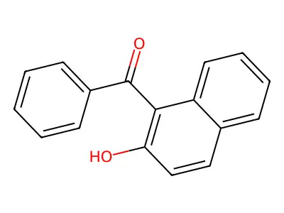 Methanone, (2-hydroxy-1-naphthalenyl)phenyl- structure