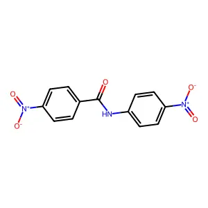 Benzamide, 4-nitro-N-(4-nitrophenyl)- structure