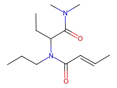 Propylbutamide structure