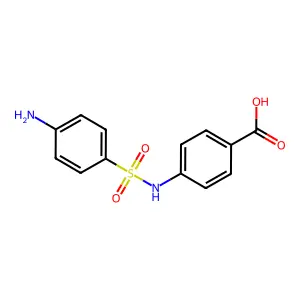 4-(((4-Aminophenyl)sulfonyl)amino)benzoic acid structure