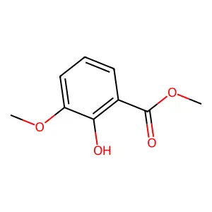 Methyl 3-methoxysalicylate structure