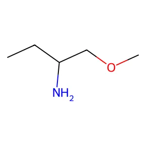 2-Butanamine, 1-methoxy- structure