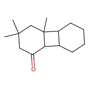 1(2H)-Biphenylenone, decahydro-3,3,4a-trimethyl- structure