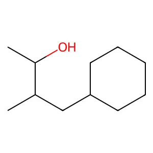 Cyclohexanepropanol, alpha,beta-dimethyl- structure
