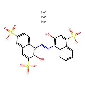 Hydroxynaphthol blue structure