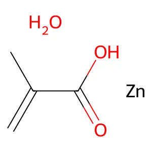 Zinc, hydroxy(2-methyl-2-propenoato-kappaO)- structure