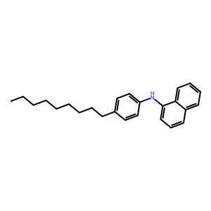 1-Naphthalenamine, N-(nonylphenyl)- structure