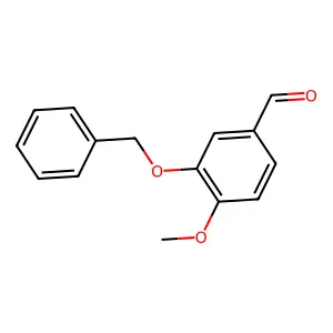 3-Benzyloxy-4-methoxybenzaldehyde structure
