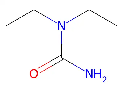 Diethylurea structure