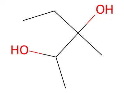 3-Methyl-2,3-pentanediol structure