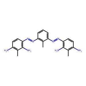 3,3'-((2-Methyl-m-phenylene)bis(azo))bistoluene-2,6-diamine structure