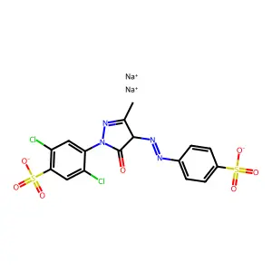 Acid yellow 17 structure