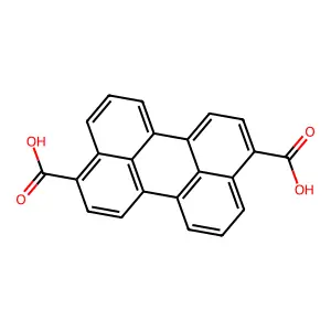 3,9-Perylenedicarboxylic acid structure